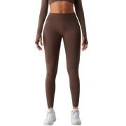 Solid Color V Waist Yoga Leggings