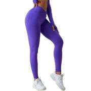 Women’s Solid Color Crossover Leggings