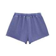 Women’s Vintage Washed Raw Edge Shorts