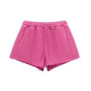 Women’s Vintage Washed Raw Edge Shorts