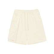 Solid Color Baggy Cargo Shorts