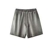 Vintage Washed Cotton Baggy Shorts