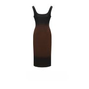 Bodycon Denim Slip Midi Dress