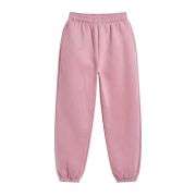 Solid Color Plush Lining Jogger