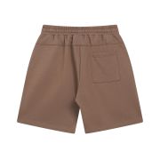 Solid Color Patchwork Short Pants