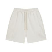 Solid Color Patchwork Short Pants