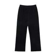 Solid Color Front Seam Baggy Jogger