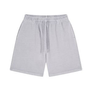 Stone Wash Thick Cotton Shorts