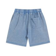 Washed Faded Baggy Shorts