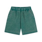 Washed Faded Baggy Shorts