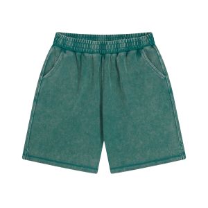 Washed Faded Baggy Shorts