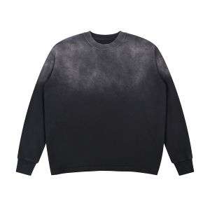 Loose Fit Gradient Cotton Sweatshirt 10.8oz