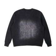 Stone-Washed Faded Cotton Sweatshirt 10.8oz
