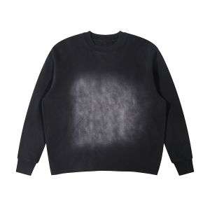Stone-Washed Faded Cotton Sweatshirt 10.8oz