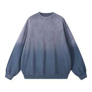 Men's Relaxed Washed Gradient Sweatshirt