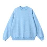 Crew Neck Faded Relaxed Sweatshirt