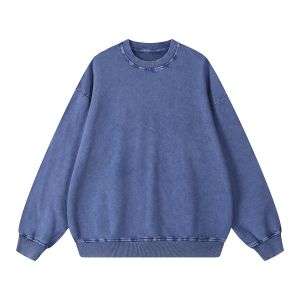 Crew Neck Faded Relaxed Sweatshirt