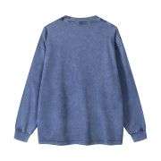 Crew Neck Acid Wash Sweatshirt