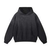 Stone Wash Kangaroo Pocket Hoodie