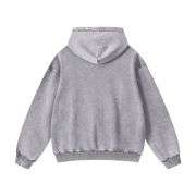Washed Faded Kangaroo Pocket Hoodie