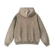 Washed Faded Kangaroo Pocket Hoodie