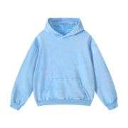 Washed Faded Kangaroo Pocket Hoodie