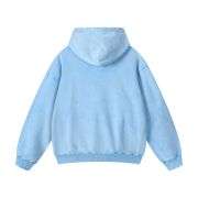 Washed Faded Kangaroo Pocket Hoodie