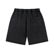 Washed Faded Baggy Shorts