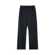 Solid Color Thick Baggy Trousers
