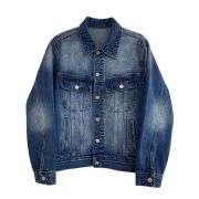 Women’s Relaxed Washed Denim Trucker Jacket