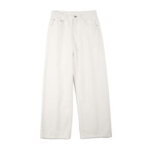 Solid Color Straight Leg Jeans
