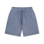 Stone Wash Thick Cotton Shorts