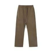 Solid Color Thick Relaxed Jogger