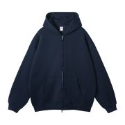 French Terry Double Slider Zip Hoodie