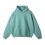 Oversized Plush Lining Plain Hoodie