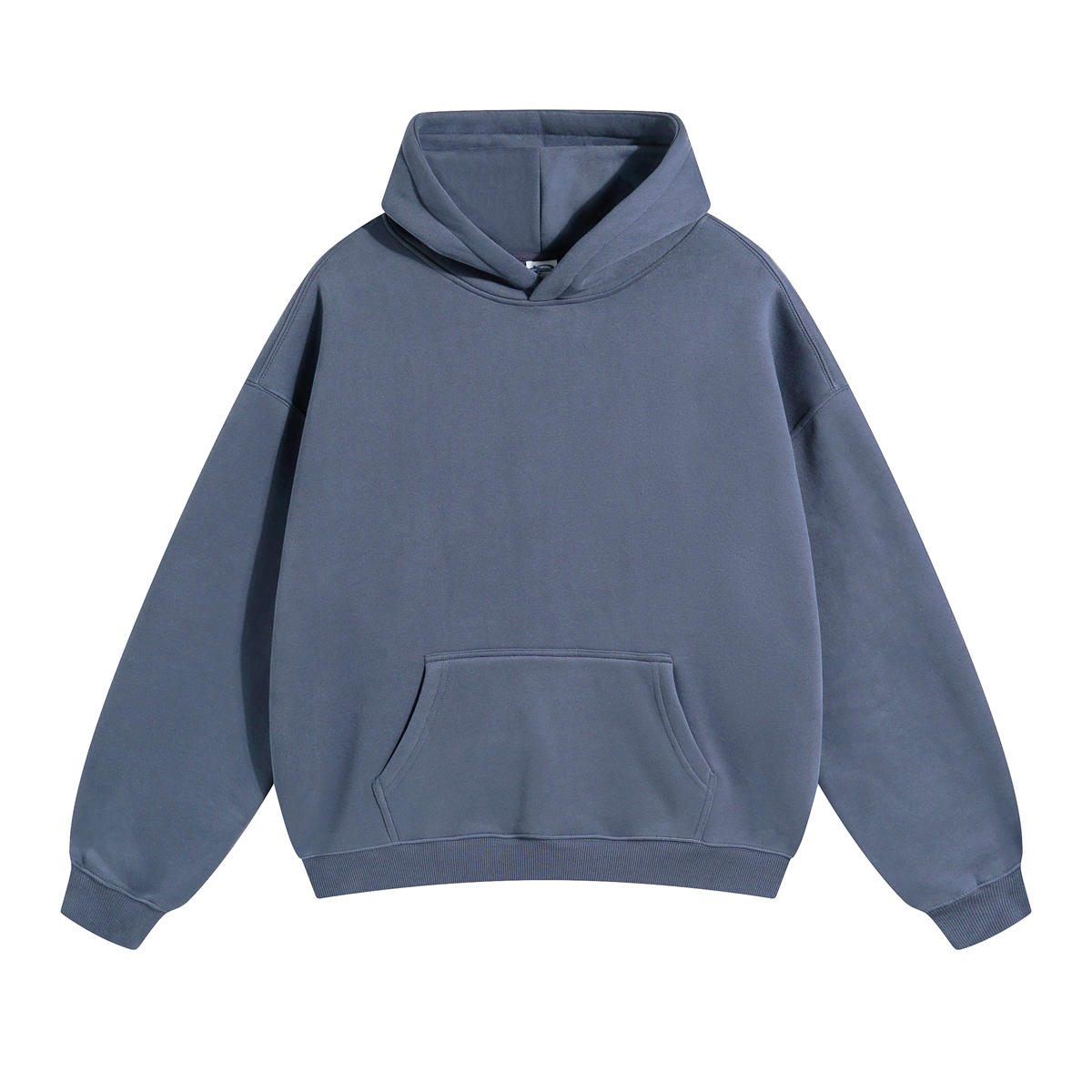 Oversized Plush Lining Plain Hoodie