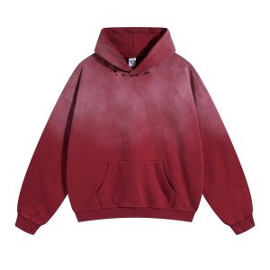 Women's Washed Faded Distressed Hoodie