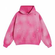 Acid Washed Faded Ripped Hoodie