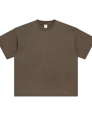 Custom Acid Wash Oversized T-Shirt 7.5oz OEM Manufacturer