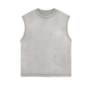 Sleeveless Faded T Shirt 8oz