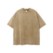 Stone Wash Thick Boxy T Shirt 8oz