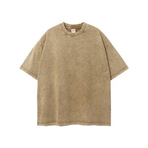 Stone Wash Thick Boxy T Shirt 8oz