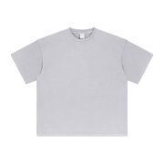 Frayed Edge Thick Cotton T Shirt 7.5oz