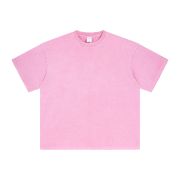 Frayed Edge Thick Cotton T Shirt 7.5oz