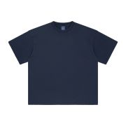 Frayed Edge Thick Cotton T Shirt 7.5oz