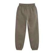 Solid Color Plush Lining Jogger