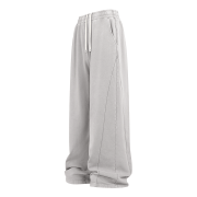 Vintage Washed Distressed Hem Sweatpants