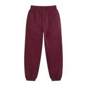 Solid Color Plush Lining Jogger