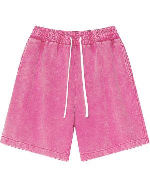 Custom Shorts Manufacturer for Vintage Wash Loose Fit Jogger Shorts