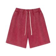 Vintage Wash Loose Fit Jogger Shorts